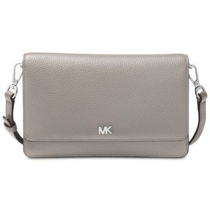 MICHAEL Michael Kors Bags - MICHAEL Michael Kors Pebbled Leather Silver-Tone MICHAEL Michael Kors Bags - MICHAEL Michael Kors Pebbled Leather Silver-Tone